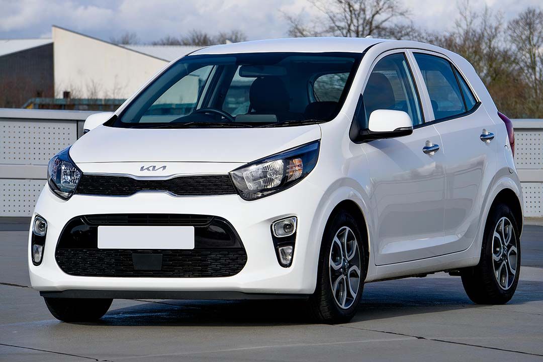 An example of a Kia Picanto for rent in Costa Rica at CBX Rent A Car
